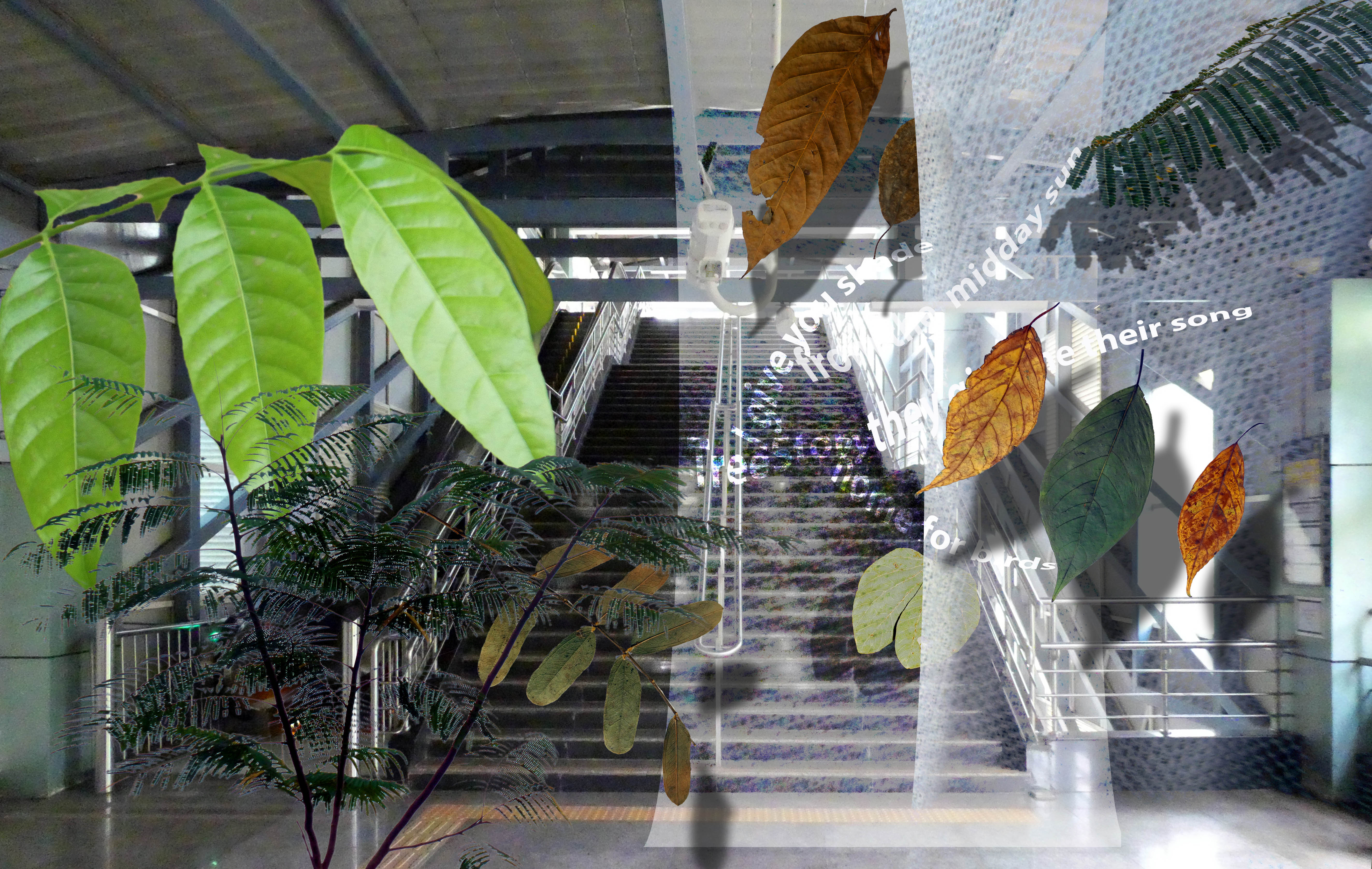 Lalbagh metro installation mockup