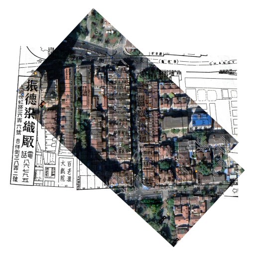 Overlay of Maps Zhoushan Lu