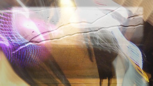 Involuntary Journeys II (5/6) - Rain Pink Lightdrawing 1